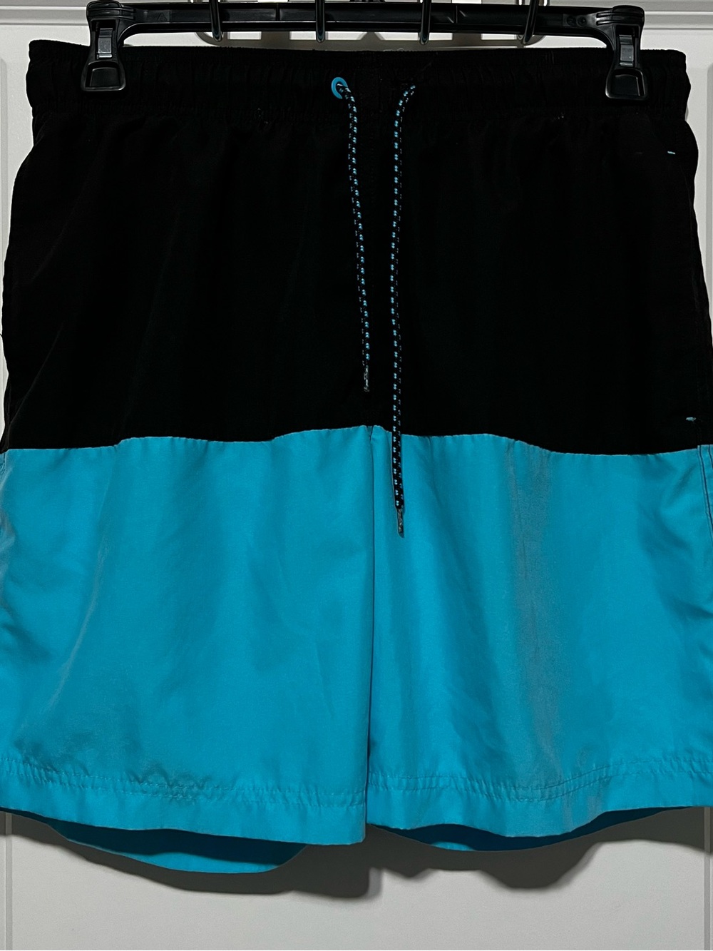 George Men’s Swim Trunks in Black/Blue